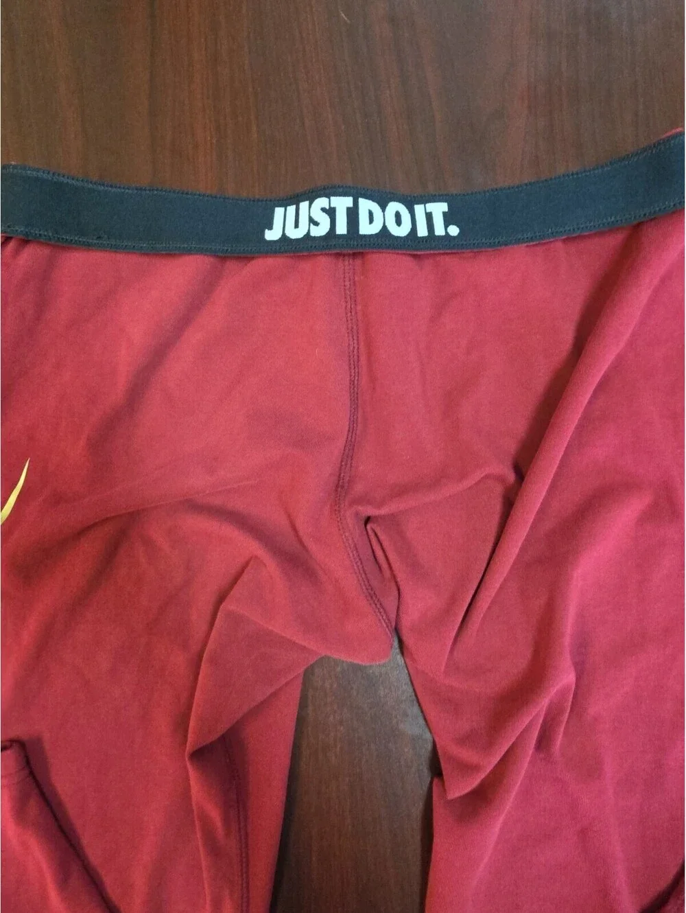 Nike Sportswear Leg-A-See Women's Red  Leggings Size XL